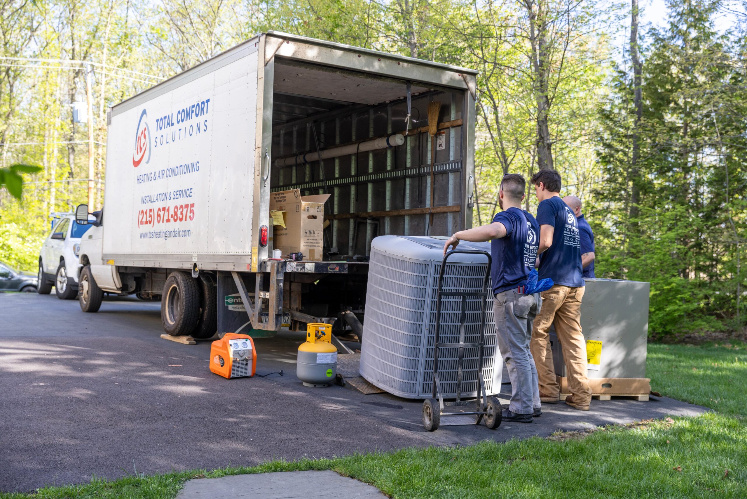 hvac installation in chalfont
